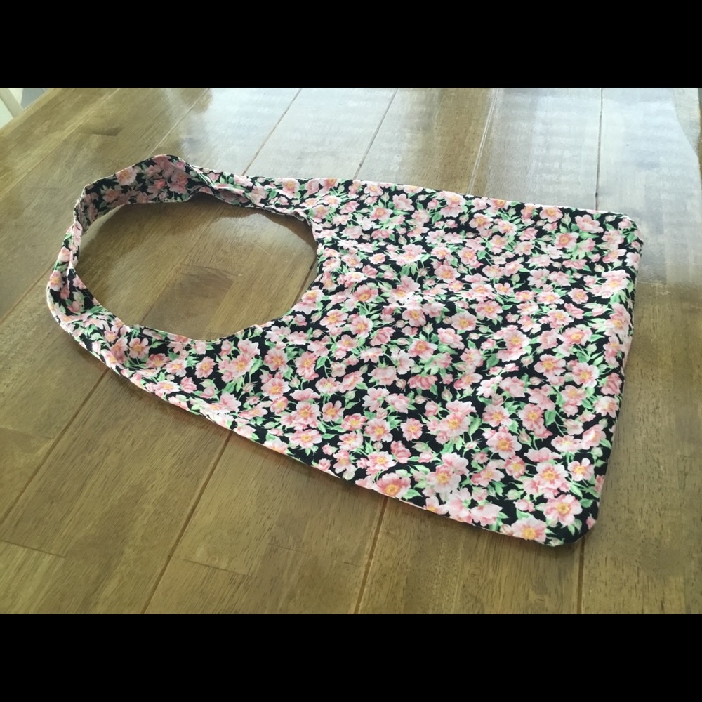 Flower Handmade Hobo Bag